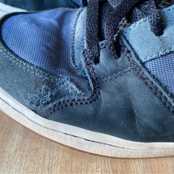 NIKE SB Sneakers Zoom Team Edition Blue Fox Metallic Gold 311665-471 Rare - Picture 5 of 14